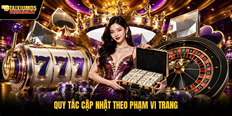 Quy tắc cập nhật theo phạm vi trang